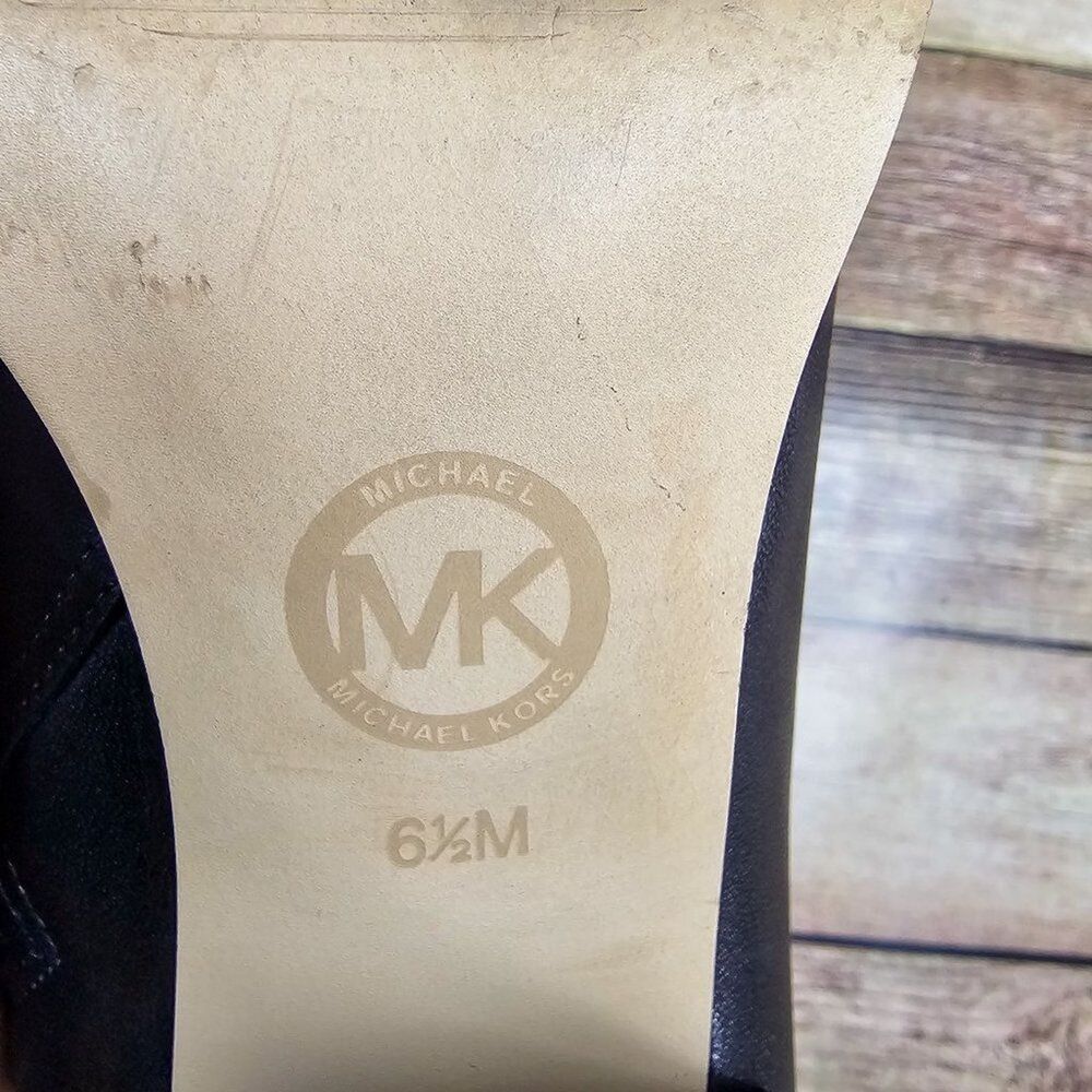 Michael Kors Women's Saylor Ankle Boots, Black Size 6.5M - Picture 10 of 14